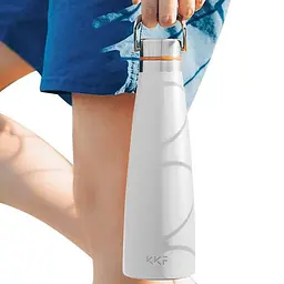 Термос Kiss Kiss Fish Kiss Kiss Fish Fish KKF Vacuum Cup S-U47WS 475 мл White - мініатюра 3