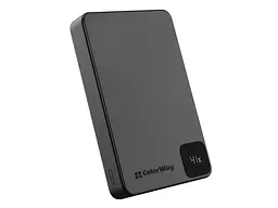 Зовнішній акумулятор (Power Bank) ColorWay 10000mAh 22.5W MagSafe Black (CW-PB100LPA1BK-WPDD) - мініатюра 2