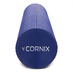 Масажний ролик Cornix EVA+ 90 x 15 см (валик, ролер) XR-0314 Navy Blue - мініатюра 5