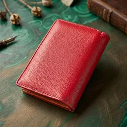 Яскравий гаманець для жінок із натуральної шкіри ST Leather 22503 червоний - мініатюра 3