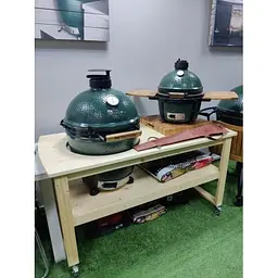 Стіл для гриля Grilli Primo Big Green Egg Kamado Joe дерев'яний (009693) - мініатюра 3