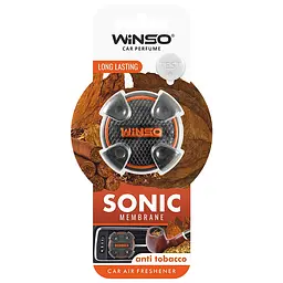 Освіжувач повітря Winso Sonic Anti Tobacco мембранний на дефлектор 531150