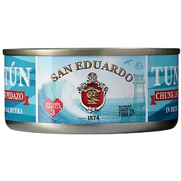 Тунець цілий у власному соку San Eduardo 150 г - мініатюра 2