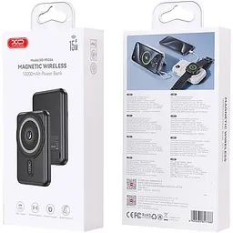 Зовнішній акумулятор XO PR264 10000mAh 20W Black [172648] - мініатюра 4
