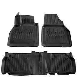 Автомобільні 3D килимки в салон Renault Kangoo II 2008-2020 Високий борт
