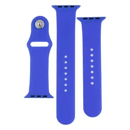 Ремінець ANCHOR Apple Watch Band Silicone One-Piece Size-S Watch 41/Watch 40/Watch 38mm Shiny Blue (11342_159365)