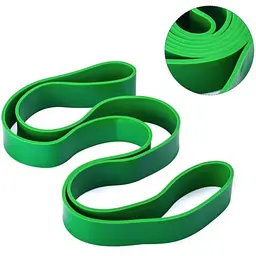 Гумова петля для тренування Pro Loop Bands NE-B-452-23-54G, 23-54 кг, зелена - мініатюра 2