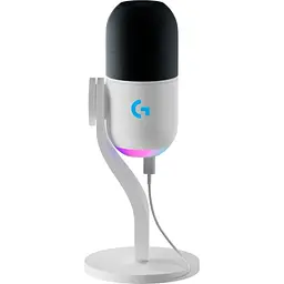 Мікрофон Logitech Yeti GX Dynamic RGB White (988-000576) [132847] - мініатюра 2