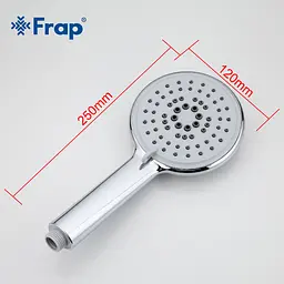 Ручний душ Frap F007, 3-режим, хром, Хром - мініатюра 4