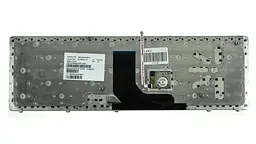 Клавіатура для ноутбука HP (ProBook: 6570b) rus, чорна, срібна рамка - мініатюра 2