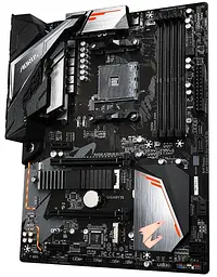 Материнська плата Gigabyte B450 Aorus Elite V2 (B450 Aorus Elite V2) (Socket AM4, AMD B450, ATX) Б/в - мініатюра 2