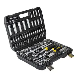 Набір насадок торцевих і біт Sigma 1/4", 1/2" 110 шт CrV mid (6003771)