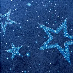 Плед Love You Сузір’я мрій 150x200 см велсофт темно-синій (9101) - мініатюра 5