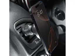 Автомобільний тримач для смартфона Proove Titanium Circle Qi2 15W Gray (WHTC15010003) - мініатюра 5