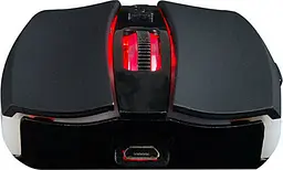 Мишка Modecom MC-WRM1, бездротова, зарядка, 3кн., 1600dpi, чорна - мініатюра 4