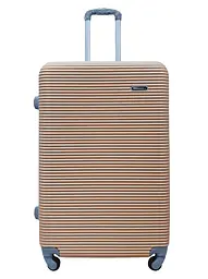 Валіза велика L ABS-пластик Milano bag 004 75,5×50×33,5см 105л Шампань