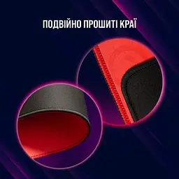 Килимок для мишки Lorgar Main 323 Black/Red (LRG-GMP323) - мініатюра 9