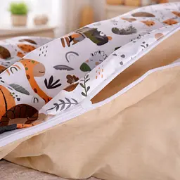 Підковдра MirSon Ranforce Elite Jungle Friends 110х140 см (2200012570944) - мініатюра 6