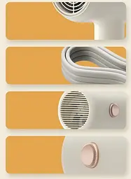 Фен Enchen hair dryer AIR 7 1800W White - мініатюра 4