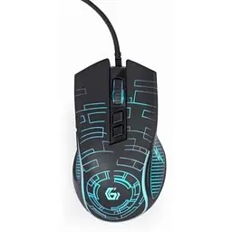 Миша Gembird MUSG-RGB-01 оптика чорний USB 3600 DPI підсвічування
