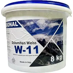 Професійний універсальний пральний порошок DOLOMITEN Weiss W-11 (178прань) відро 8кг