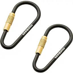 Брелок-карабін Munkees 3201 Mini Link 3x48 mm Black (1012-3201-BK)