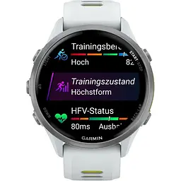 Смарт-годинник Garmin Forerunner 970 Titanium with Whitestone Case and Whitestone/Translucent Amp Yellow Band (010-02969-11) [142390] - мініатюра 6