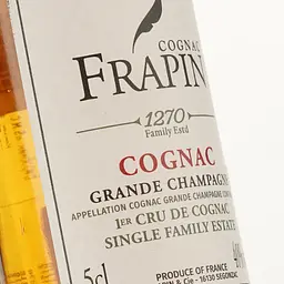 Коньяк Frapin 1270, 40%, 0,05 л - мініатюра 3