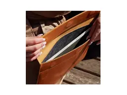 Чохол для ноутбука InCarne Klouz MacBook Pro 14 2021-2025 (вінтажний) коньяк (klouz-cognac-vintage-pro-14) - мініатюра 5