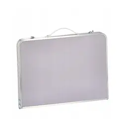 Стіл туристичний Chomik Garden Line HOLMEN 60x40x26,5см складаний білий - мініатюра 3