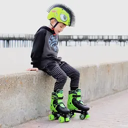 Ролики Neon Combo Skates Розмір 34-37 Салатовий - мініатюра 6
