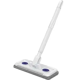 Міні швабра 30см  для миття вікон та поверхонь Towel Mop з отворами для додавання миючого засобу