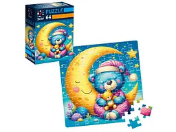 Пазли VLADI TOYS Сонне ведмежа DT1234-05 - мініатюра 2