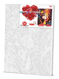 Картина за номерами 40х50 KpNe-01 Danko Toys PAINTING BY NUMBERS Вид 6 - мініатюра 2