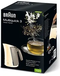 Електрочайник Braun Multiquick 3 WK 300 Cream [82898] - мініатюра 5
