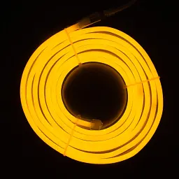 Неонова світлодіодна гірлянда-трубка Devilon SMD2835 LED 3 м жовта (950026) - мініатюра 3