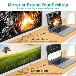 Перехідник USB 3.1 Type-C Displayport F 4K 60Hz Choetech cірий - мініатюра 2