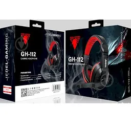 Навушники JEDEL GH-112 Gaming Headset 3.5mm 1.7m чорний - мініатюра 2