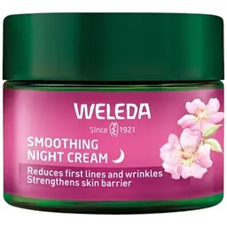 Крем для обличчя Weleda Smoothing Night Cream з дикою трояндою та білим чаєм 40 мл - мініатюра 2