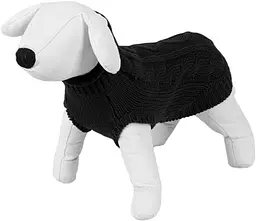 Happet В'язаний светр для собак, чорний, XL, 40 см, (53XL)