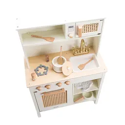 Игровой набор New classic toys Мини-кухня - ротанг (11045) - миниатюра 3