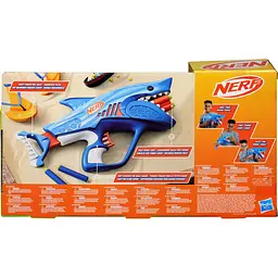Бластер іграшковий Hasbro Nerf Wild Sharkfire (F8645) - мініатюра 4