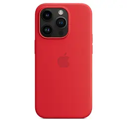 Чохол Silicone Case з MagSafe для Apple iPhone 14 Pro (Product Red) ААА [72711] - мініатюра 6