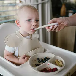 Ложечка BabyOno силіконова еластична бежева (785/04) - мініатюра 5