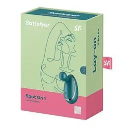 Вібратор для зовнішньої стимуляції Satisfyer Spot On 1 Green, гнучкий відросток - мініатюра 5