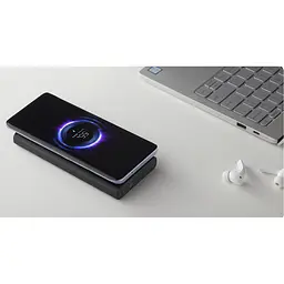 Зовнішній акумулятор Xiaomi Mi Wireless Power Bank із бездротовою зарядкою 10W 10000 mAh Black [BHR5460GL] [73884] - мініатюра 7
