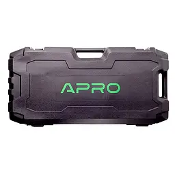 Відбійний молоток Apro DH2300 SDS-HEX 70 Дж 2300 Вт + кейс 30412 - мініатюра 6