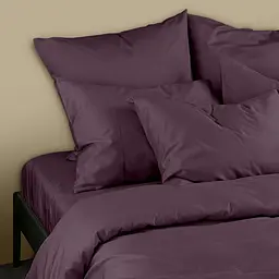 Комплект постільної білизни Cosas Plum Двоспальний сатин сливовий (32Satin_Plum_Plum_180) - мініатюра 2