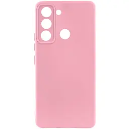 Чохол Silicone Cover Lakshmi Full Camera (AAA) для TECNO Pop 5 LTE Рожевий / Light pink