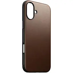 Шкіряний чохол Nomad Modern Leather Case Brown для iPhone 16 (NM01850885) - мініатюра 4